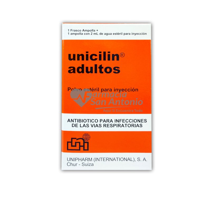 Unicilin Adultos Solución Inyectable 