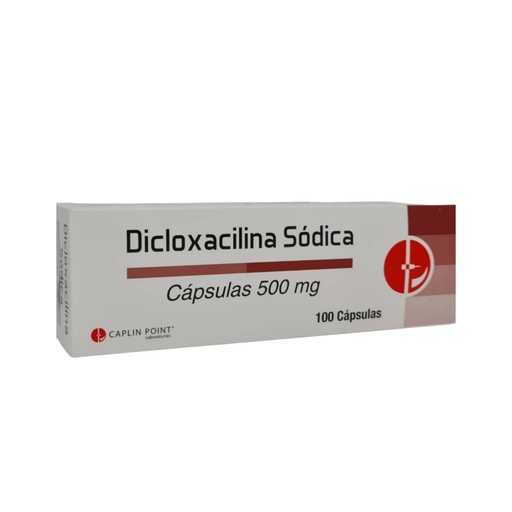 [2478] Dicloxacilina Sódica 500mg Cápsula Caplin 
