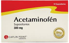 [884] Acetaminofén Supositorio 300mg Caplin